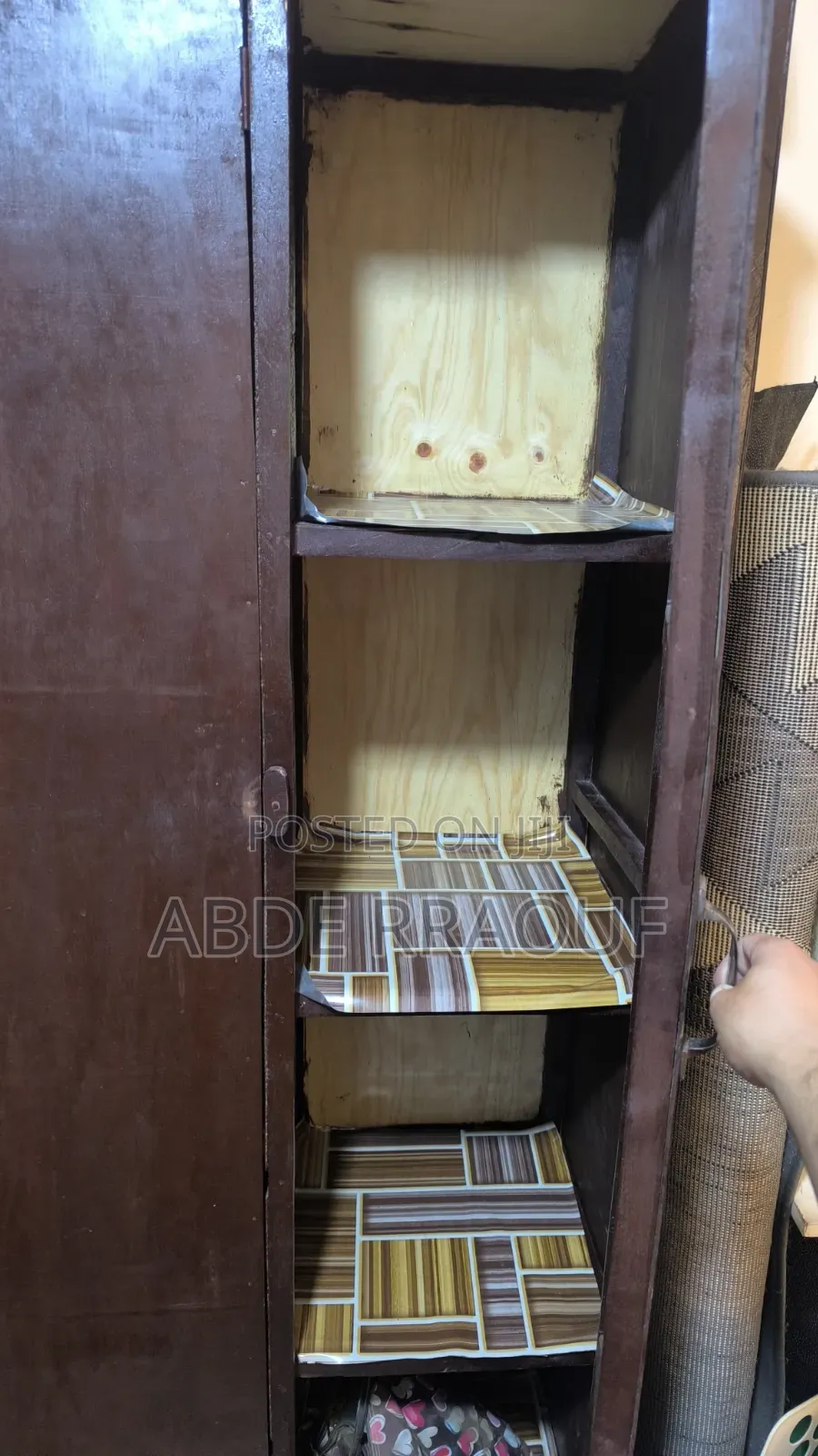 Wardrope With Wood