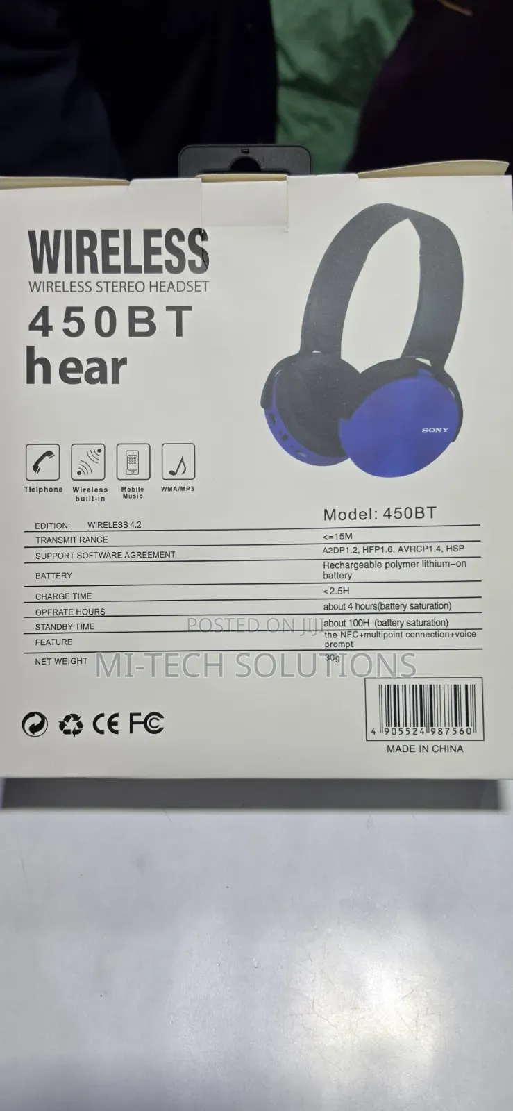 Sony Wireless Headphone