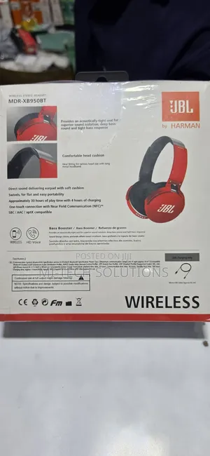 JBL Wireless/Wired Bluetooth Headphones