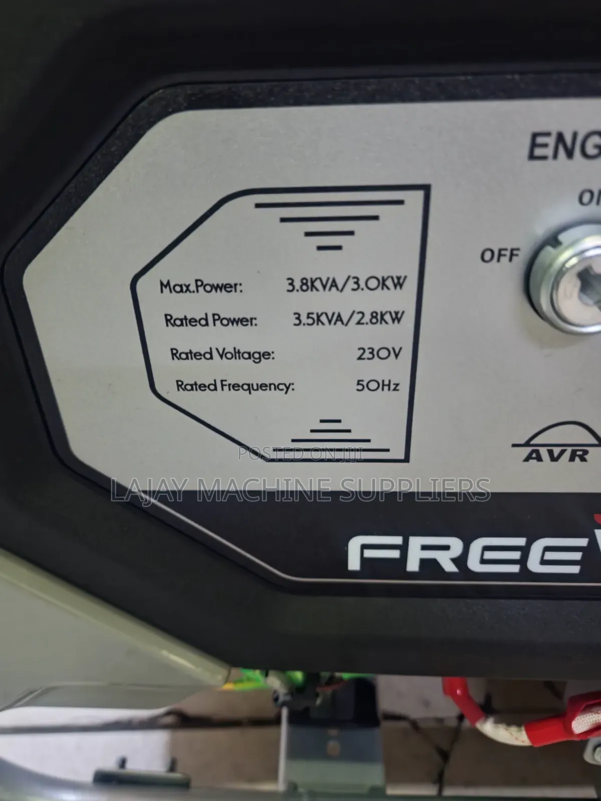 Maxmech RFS-5200e Petrol Generator 3.8kva