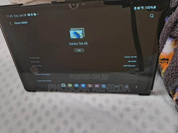 Samsung Galaxy Tab A8 10.5 (2021) 8 GB Black - thumbnail 2