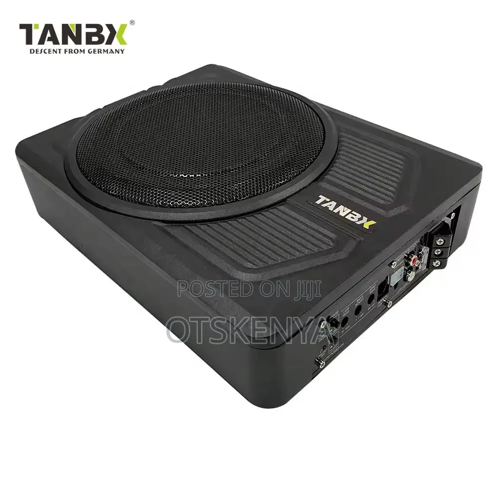 Tanbx Car Underseat Subwoofer With Basspronano - 10 Inch Powerful Bass