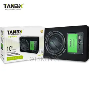 Tanbx Car Underseat Subwoofer With Basspronano - 10 Inch Powerful Bass