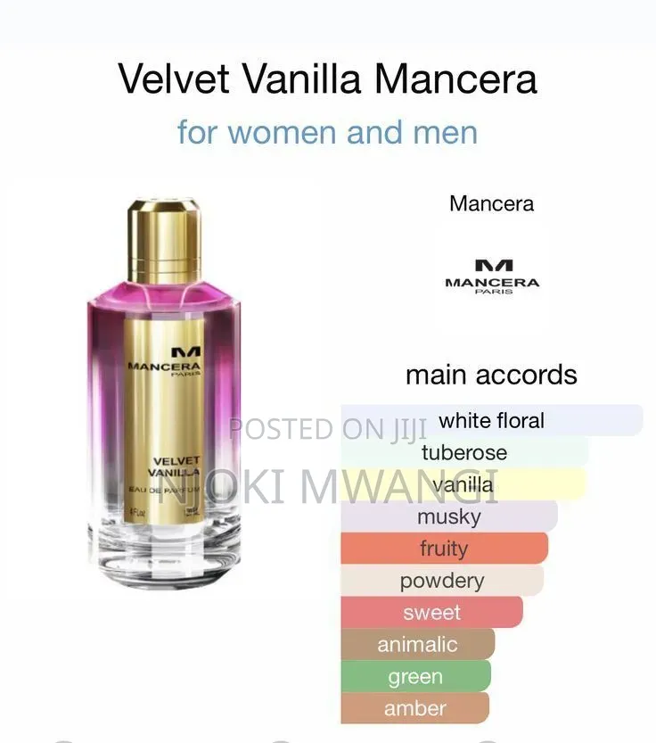 Mancera Velvet Vanilla