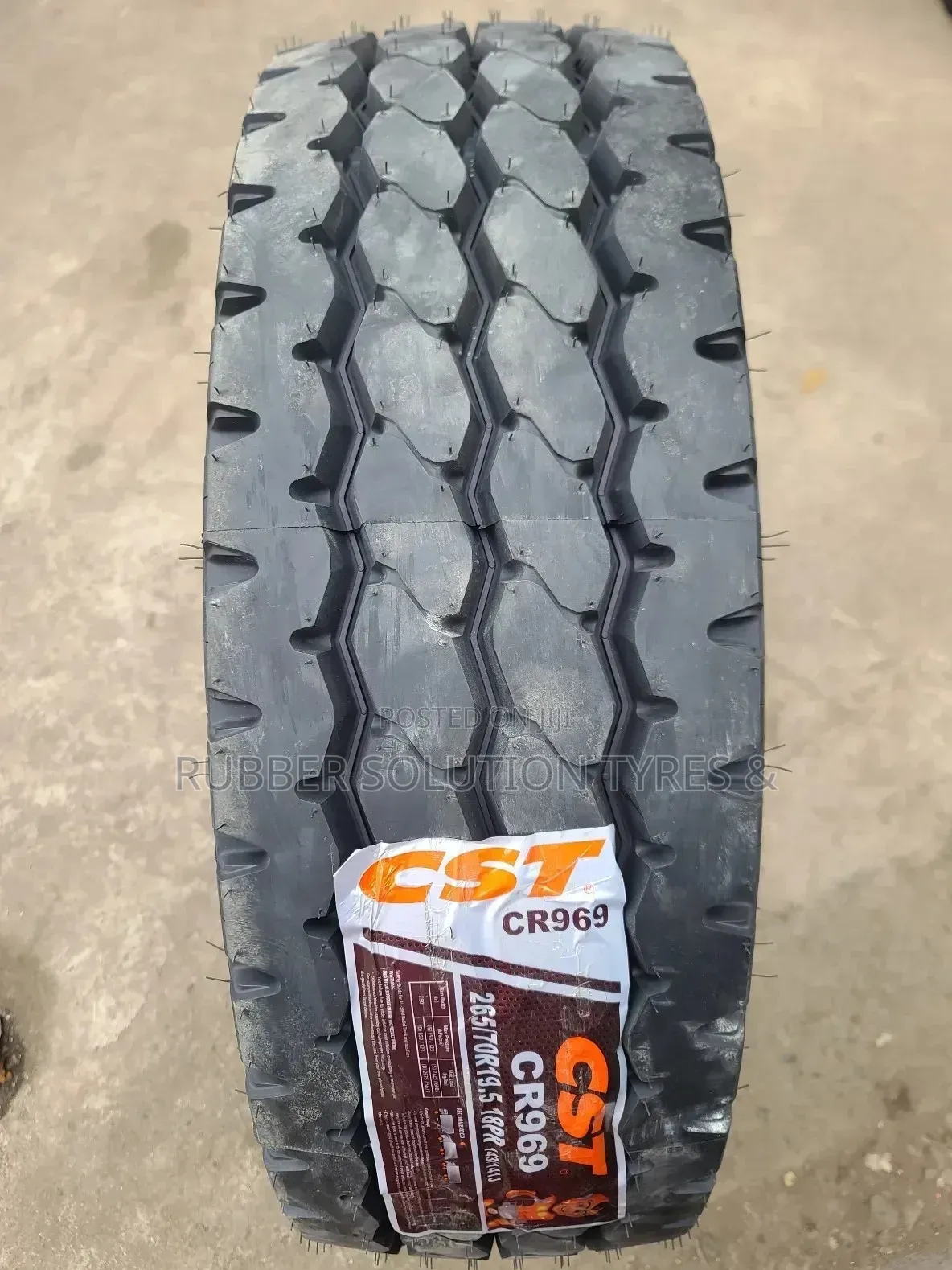 265 /70 R19.5 CST Tyres Cr969 18pr