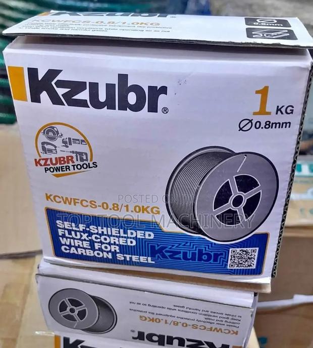 Compact 0.8mm Kzubr Flux Cored Mig Wire 1kg