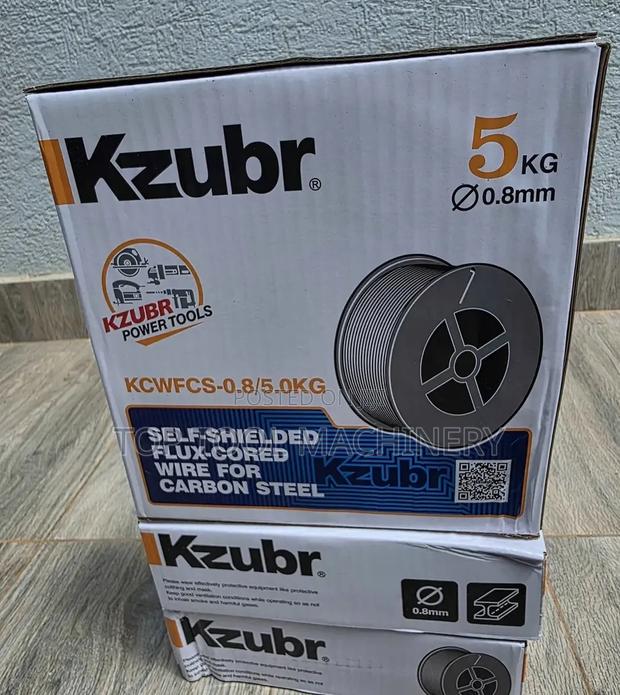 Durable 0.8mm Kzubr Flux Cored Mig Wire 5kgs