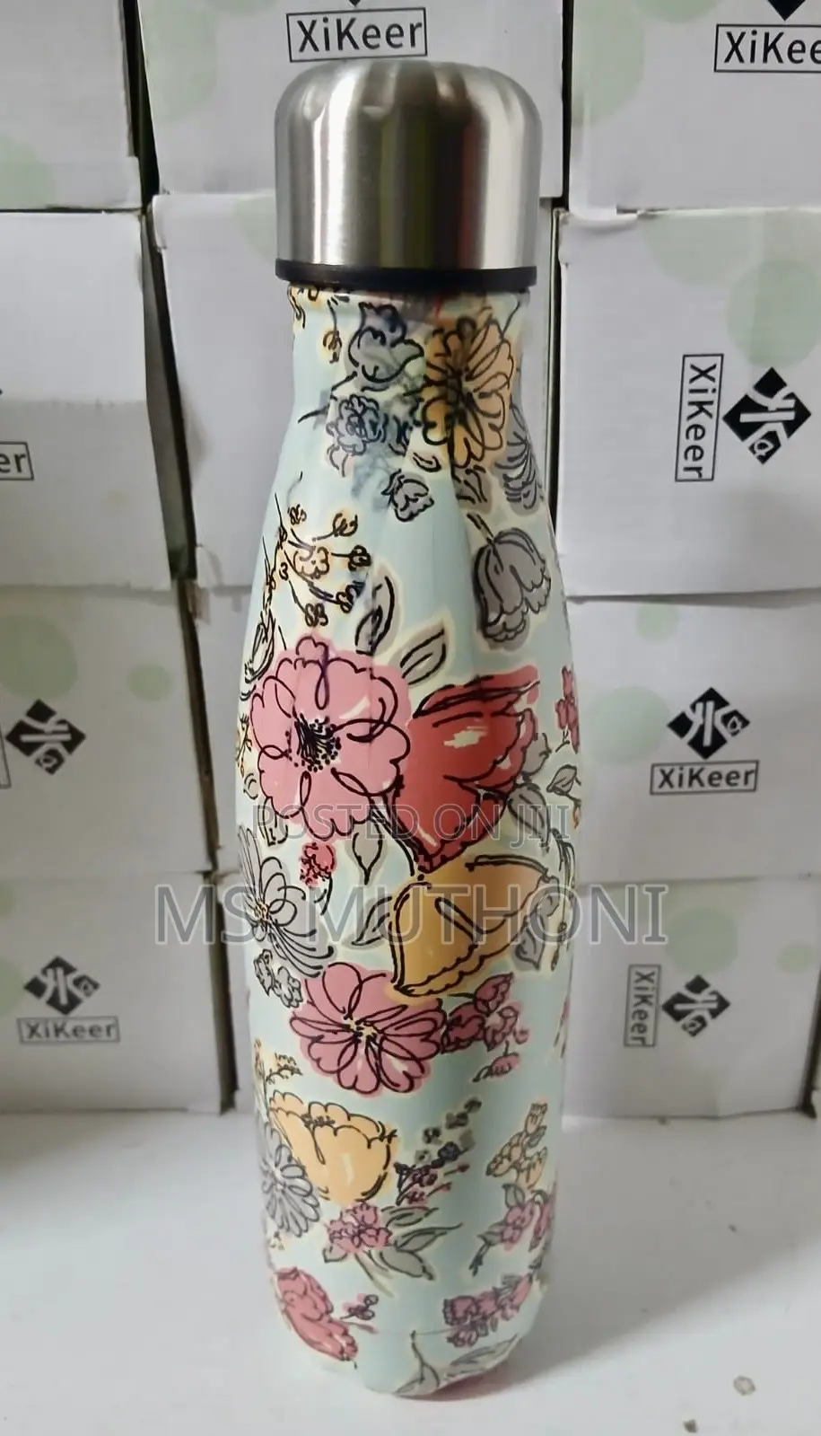 *Kuromi / Floral Stainless Steel Kids Thermo Bottle*
