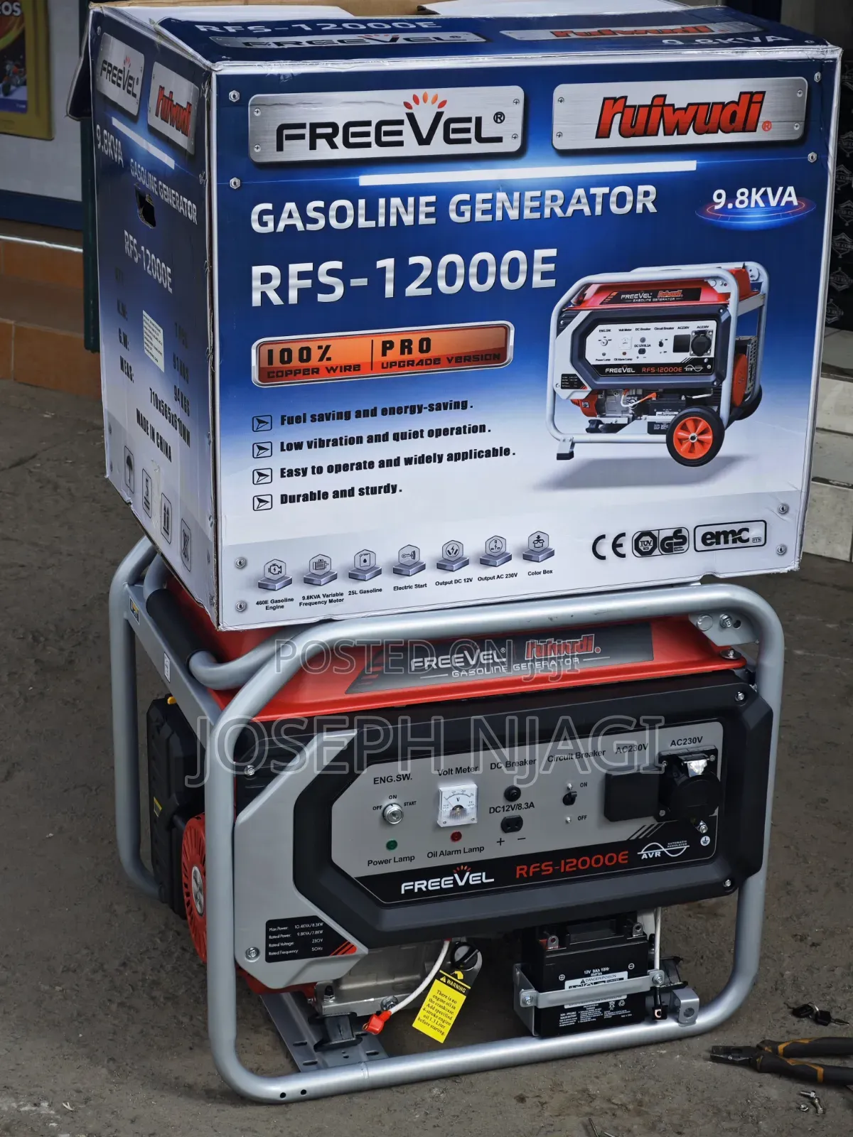 RFS-12000e Gasoline Generator