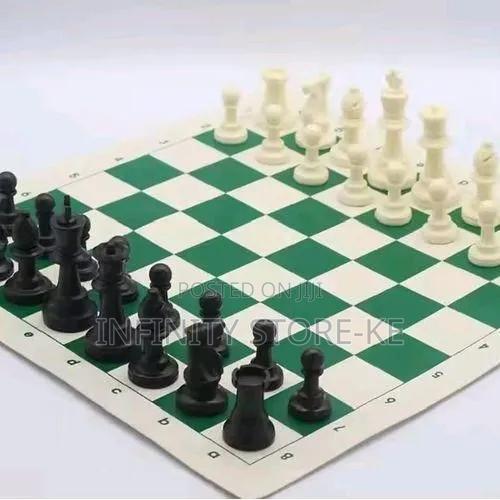 Tournament Chess Mat 42x42cm Professional Foldable Chess Board