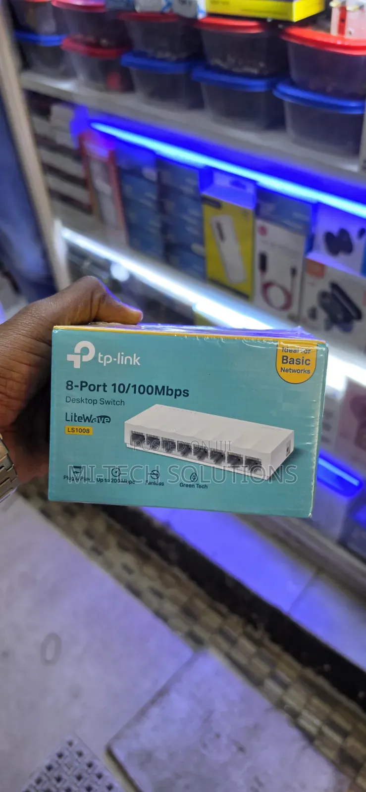 8port Desktop/Internet/Cat 6 Switch