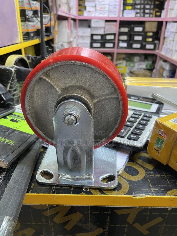 5” Non Swivel Caster Trolley Wheel