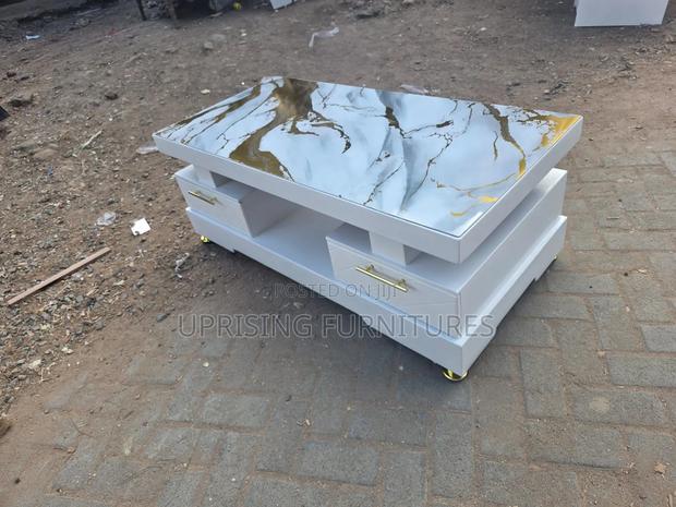 Table White 2×4ft Marble Top Ocean