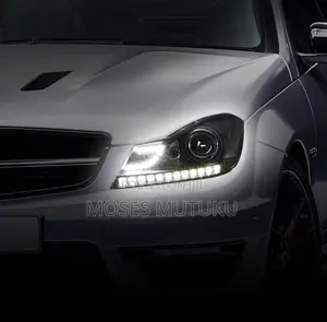 Mercedes Benz W204 2013 Smoke Headlights