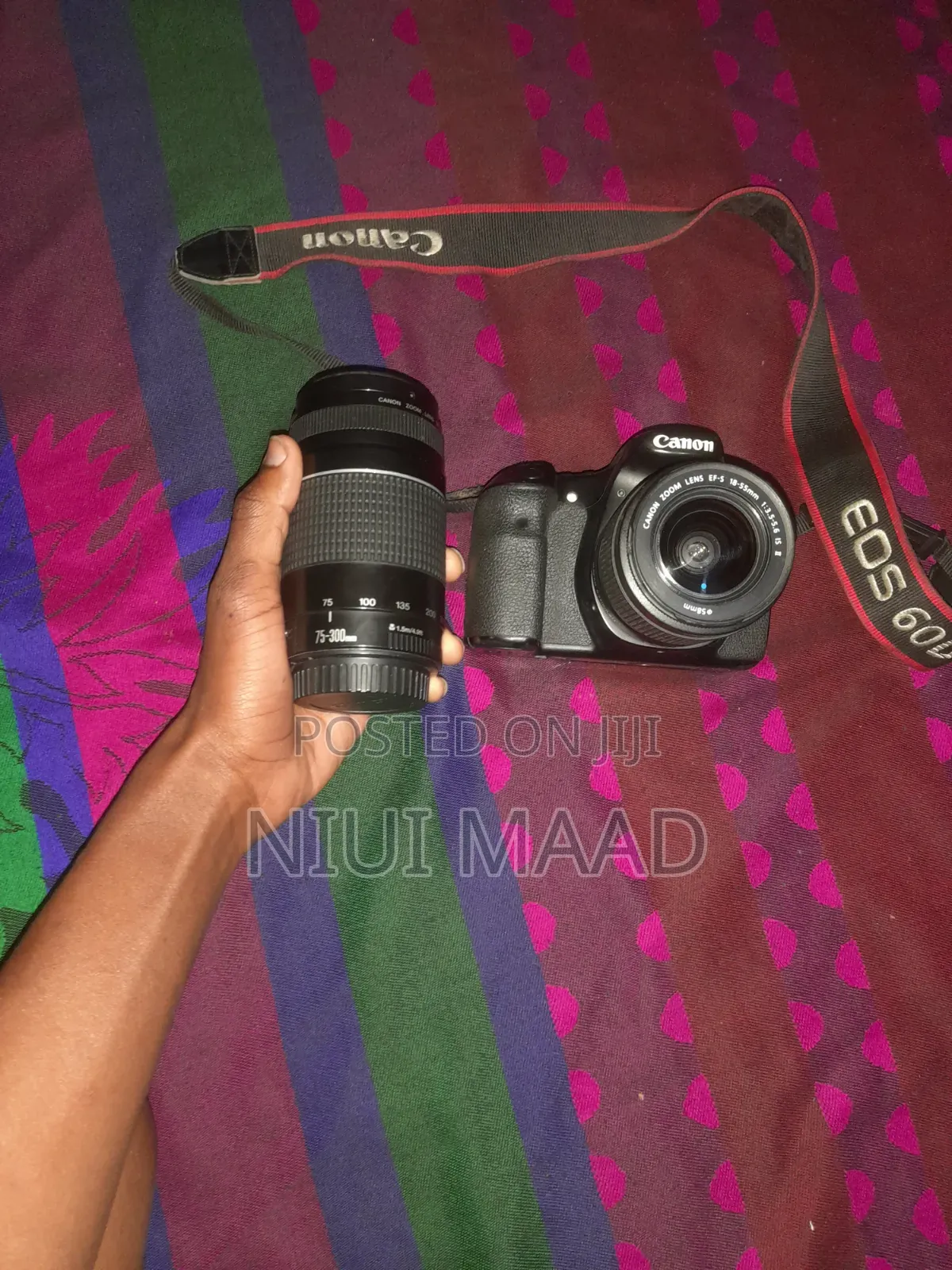 Canon Eos 60d DSLR Camera (Complete Package With Bag)