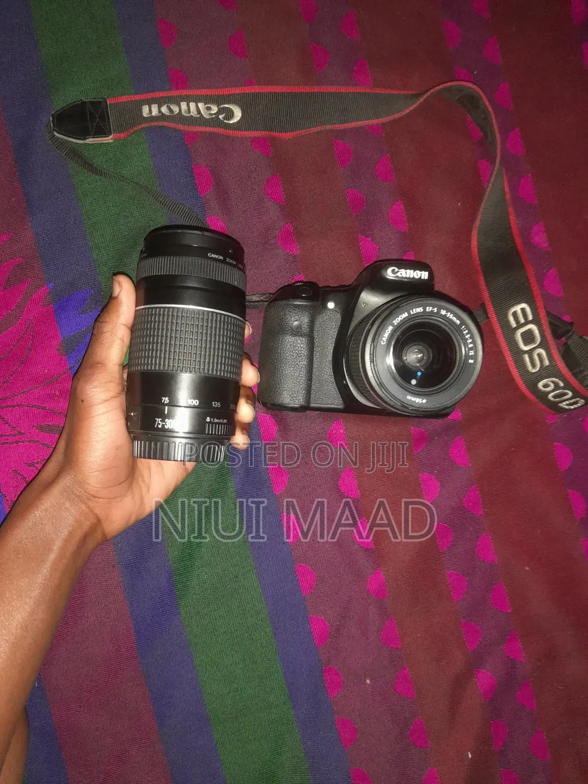 Canon Eos 60d DSLR Camera (Complete Package With Bag)