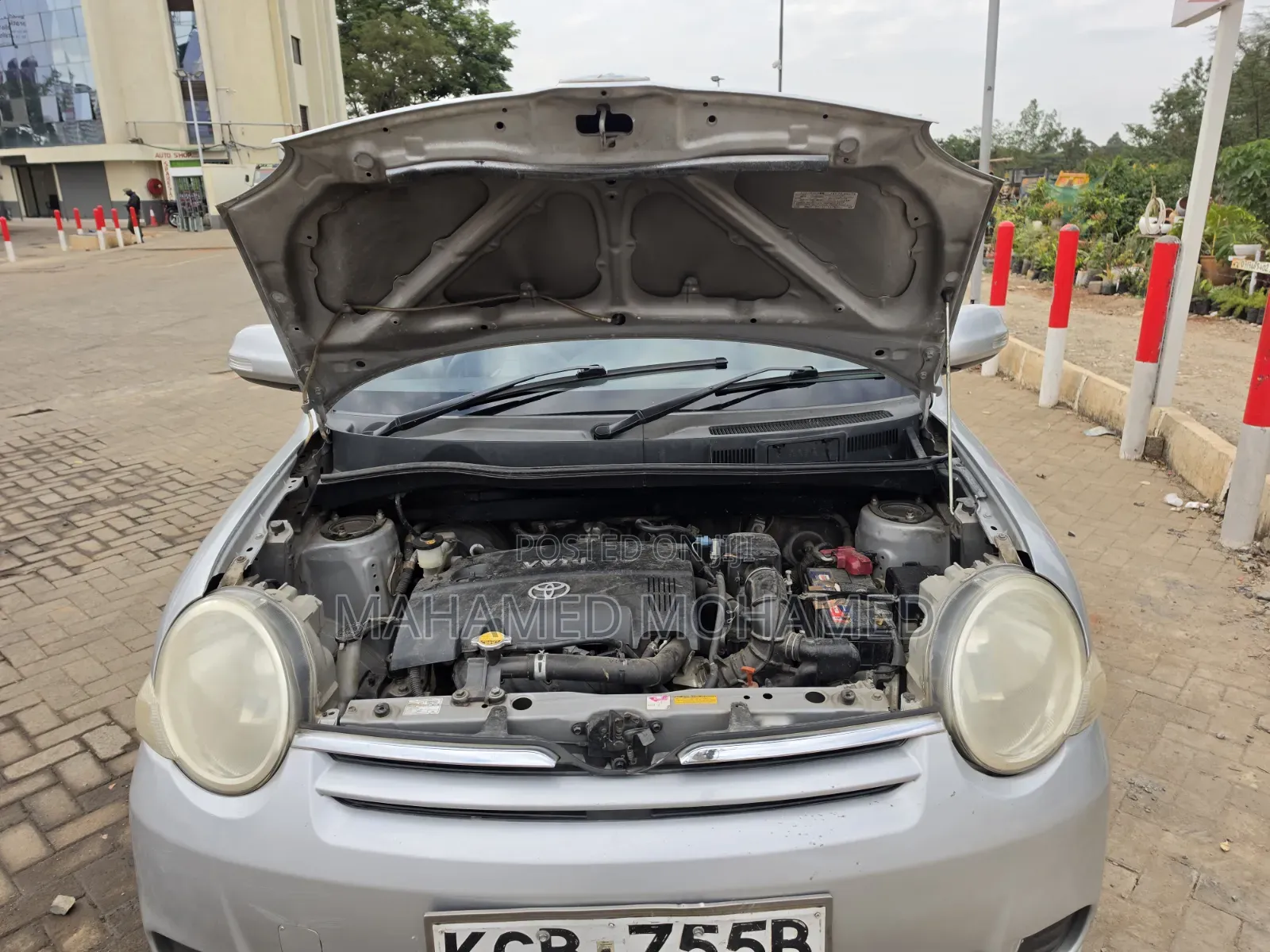 Toyota Sienta 2007 Silver