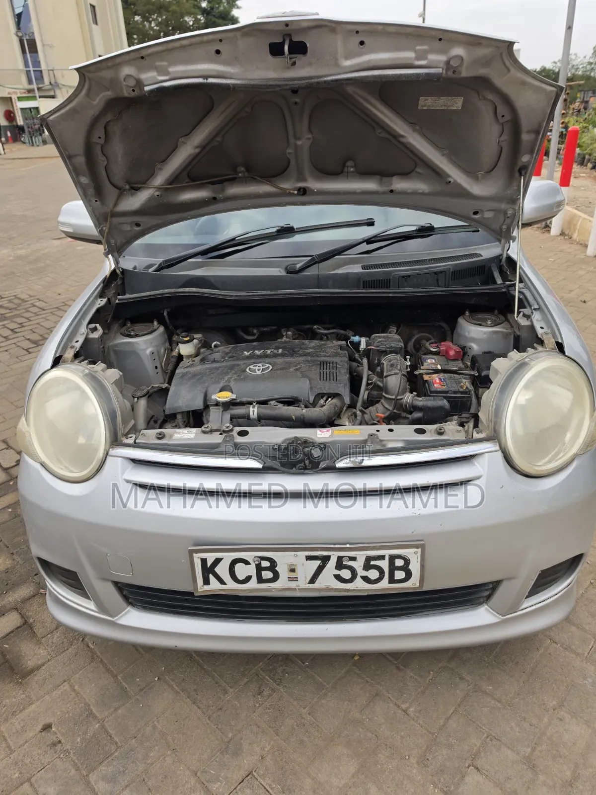 Toyota Sienta 2007 Silver