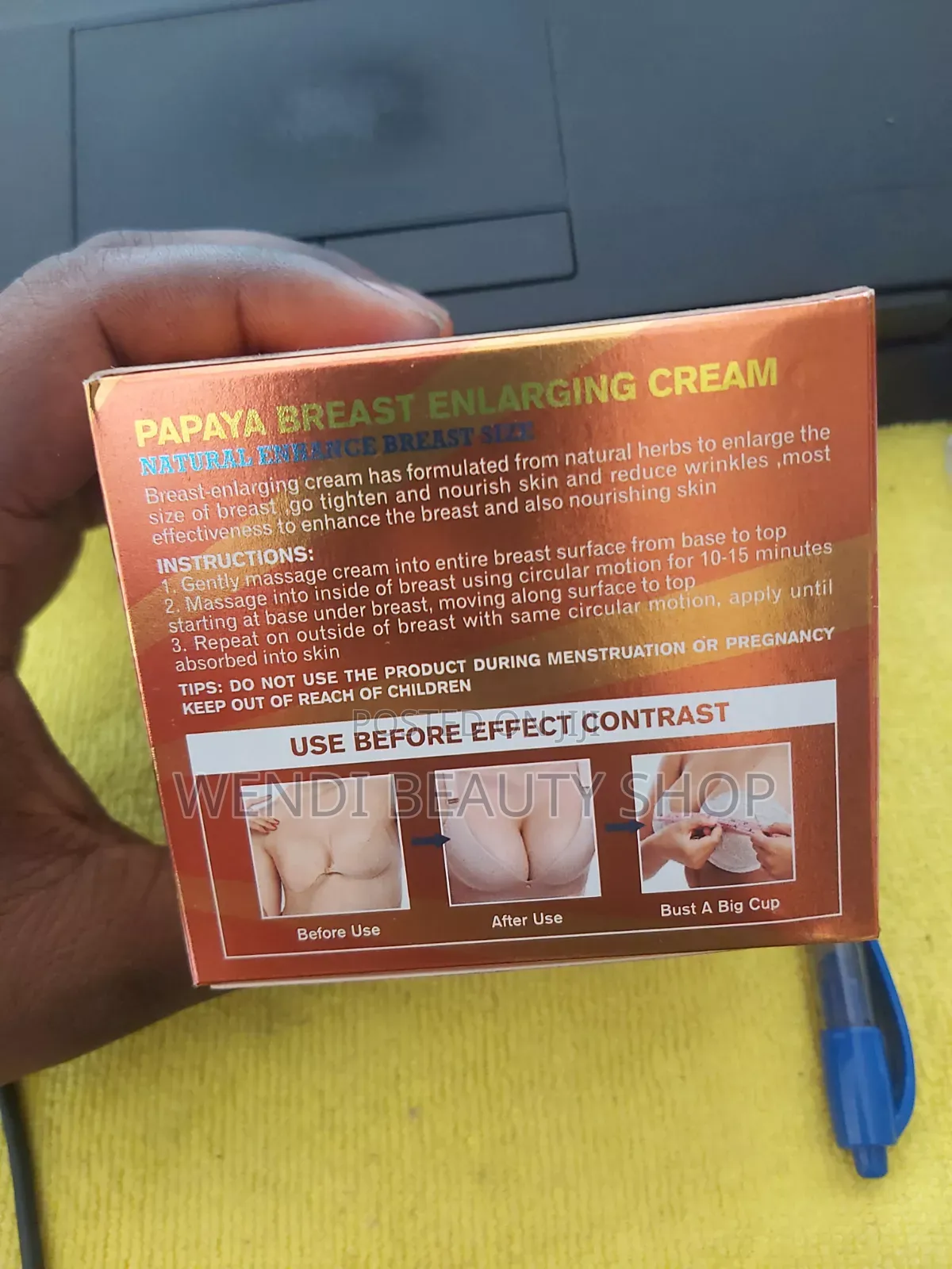 Breast Enlarging Cream