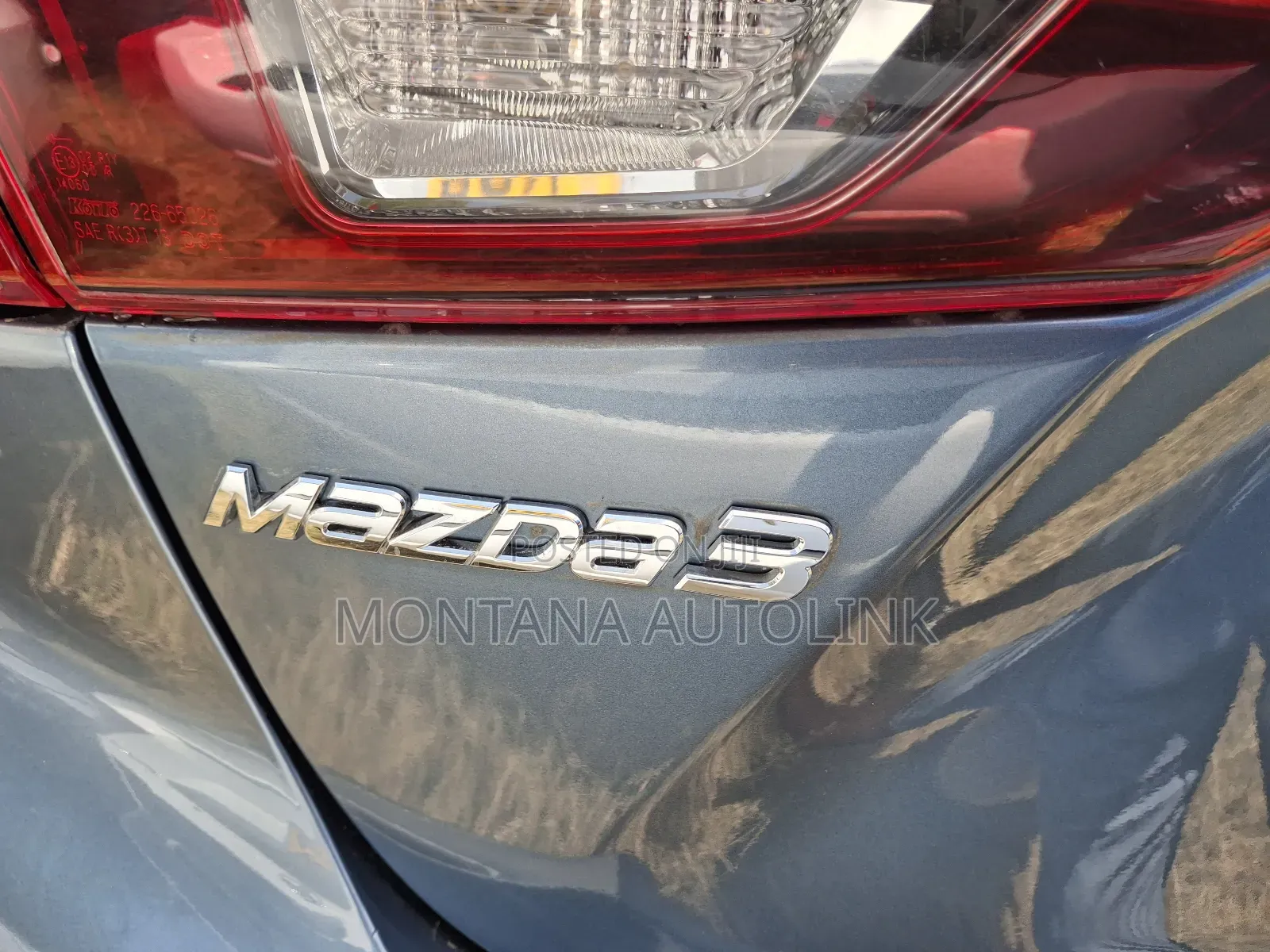 Mazda 3 2015 Blue