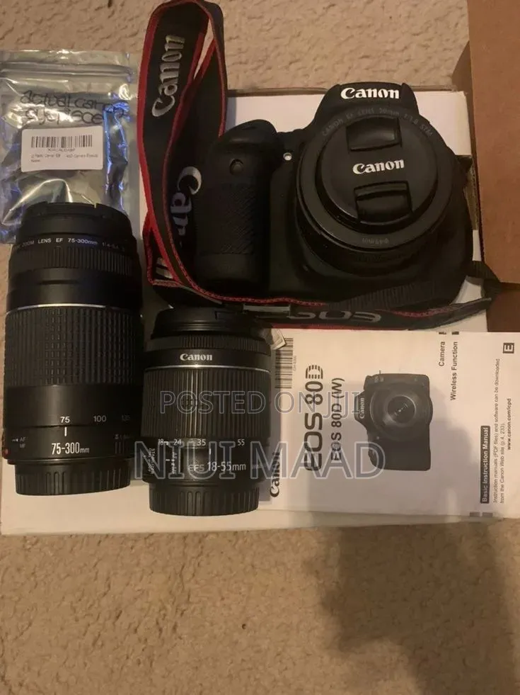 Canon Eos 60d DSLR Camera (Complete Package With Bag)