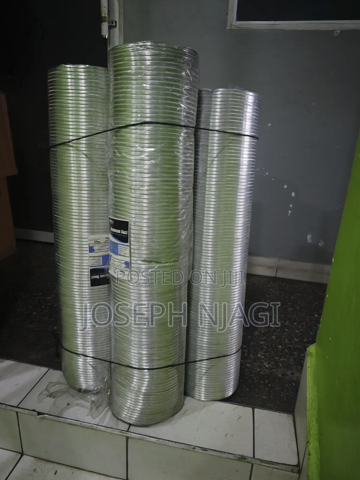 Aluminum Ducting.