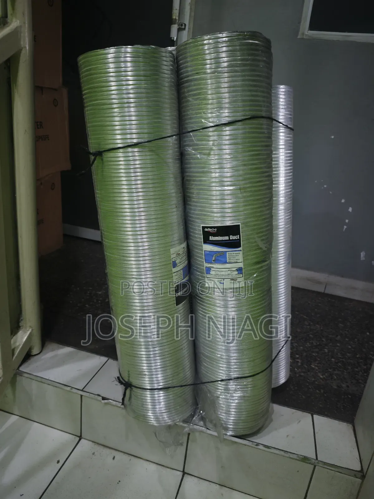 Aluminum Ducting.