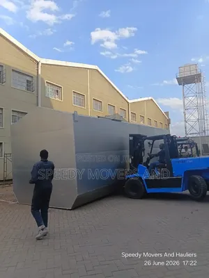 Heavy Cargo Movers_ With Forklift Services Available