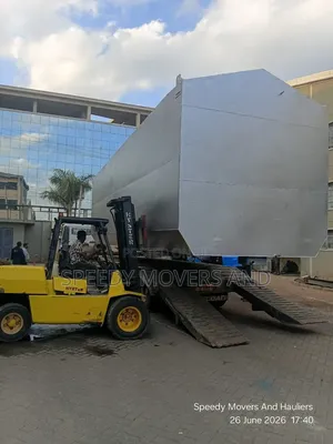 Heavy Cargo Movers_ With Forklift Services Available