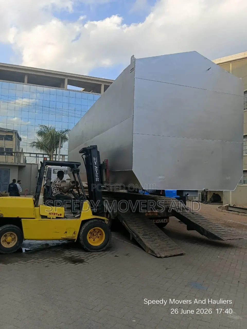 Heavy Cargo Movers_ With Forklift Services Available