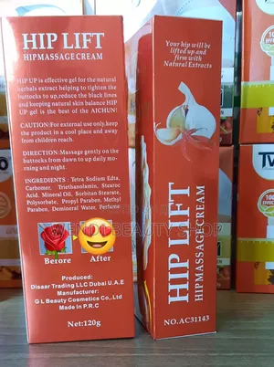 Hip Lift Massage Cream