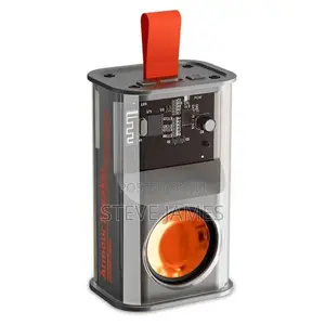 Tecno Transparent TWS Speaker Wireless Bluetooth 5.3 Sound Box
