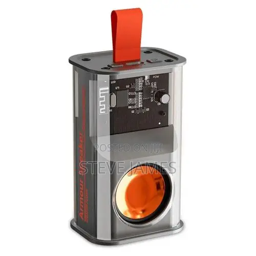 Tecno Transparent TWS Speaker Wireless Bluetooth 5.3 Sound Box