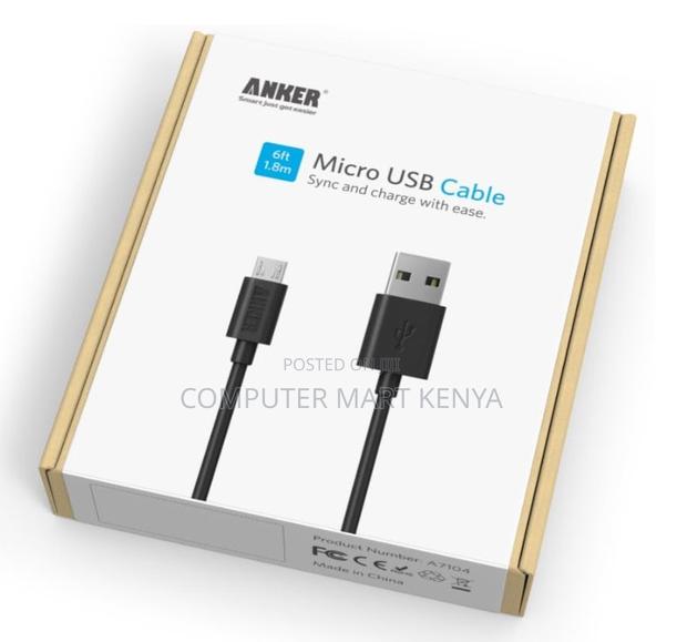 Anker Powerline Micro Usb (6ft) Black - thumbnail 2