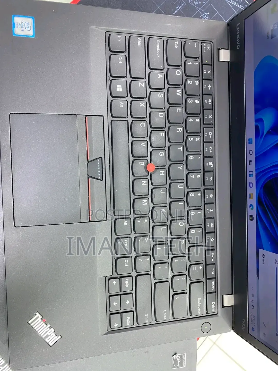 Laptop Lenovo ThinkPad T470 8GB Intel Core i5 SSD 256GB