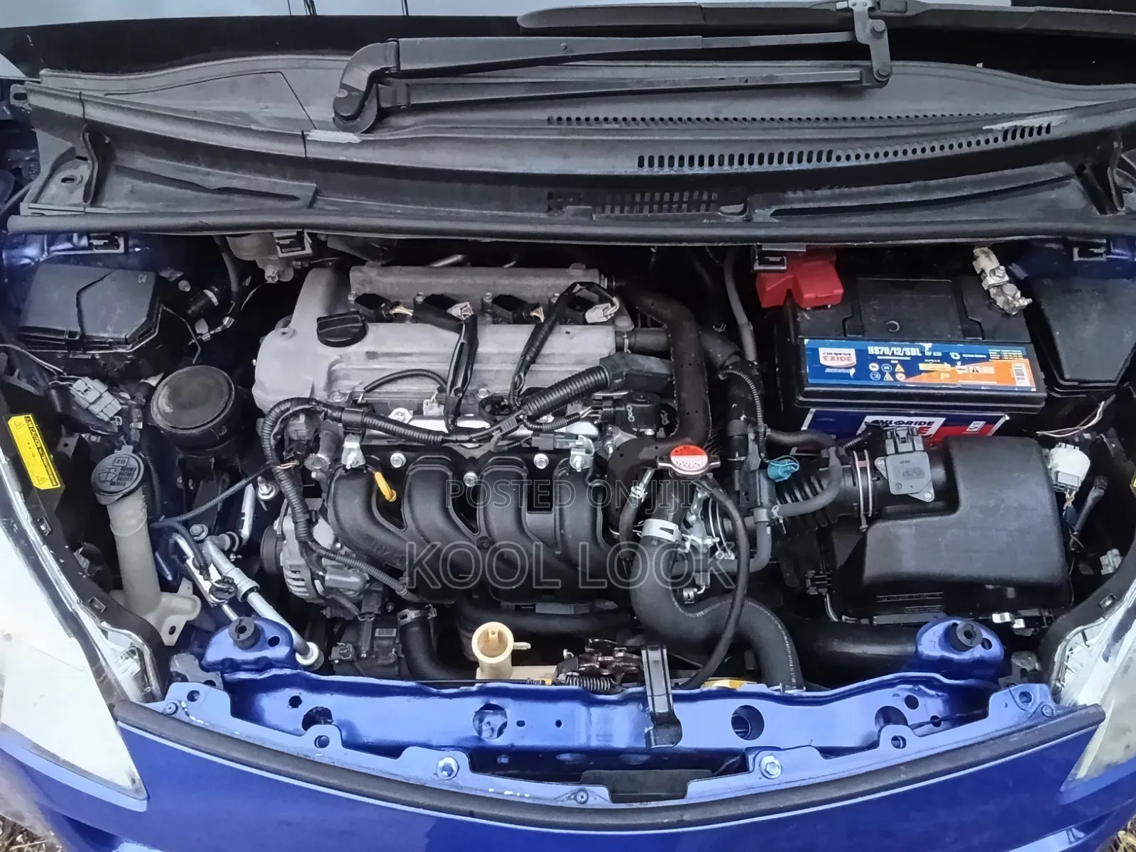Toyota Ractis 2017 Blue