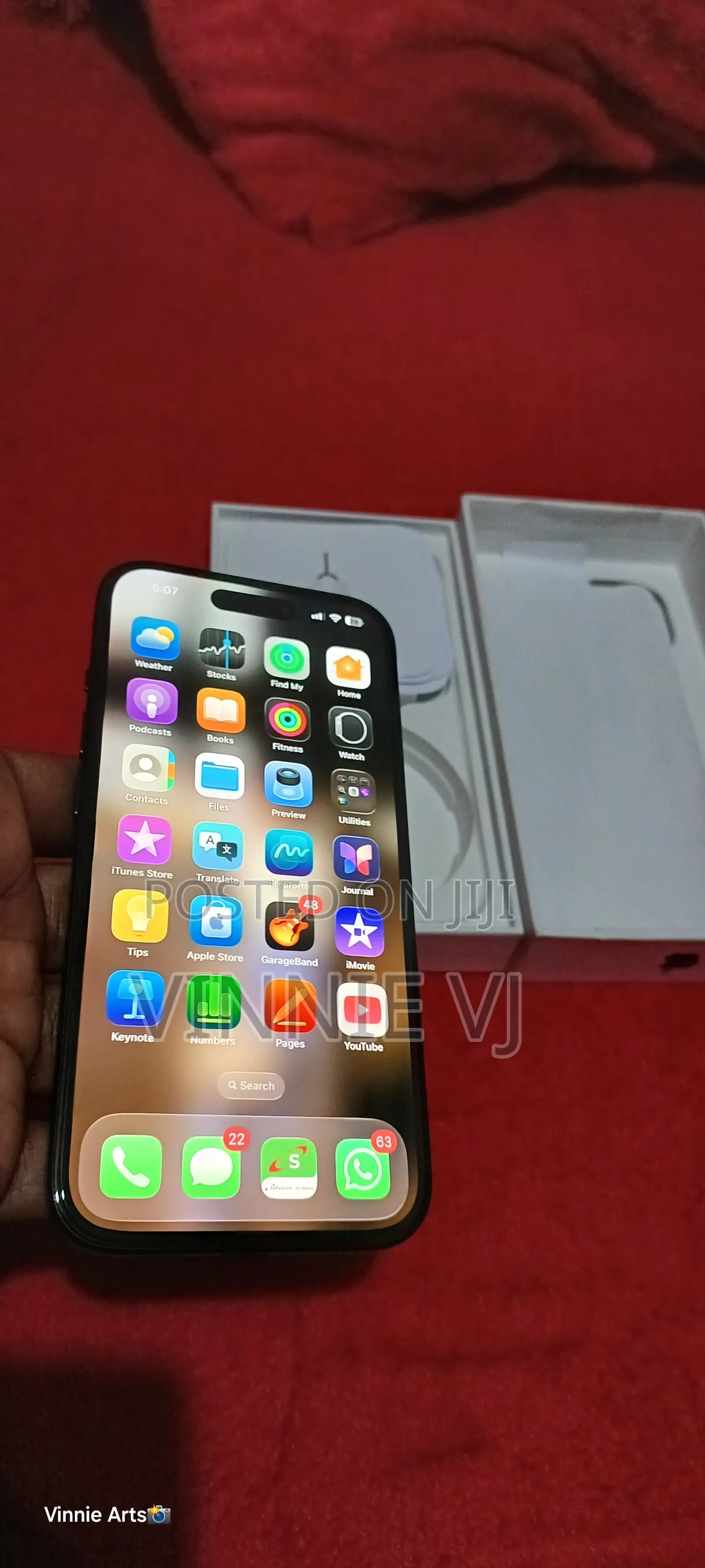 New Apple iPhone 15 256 GB Black