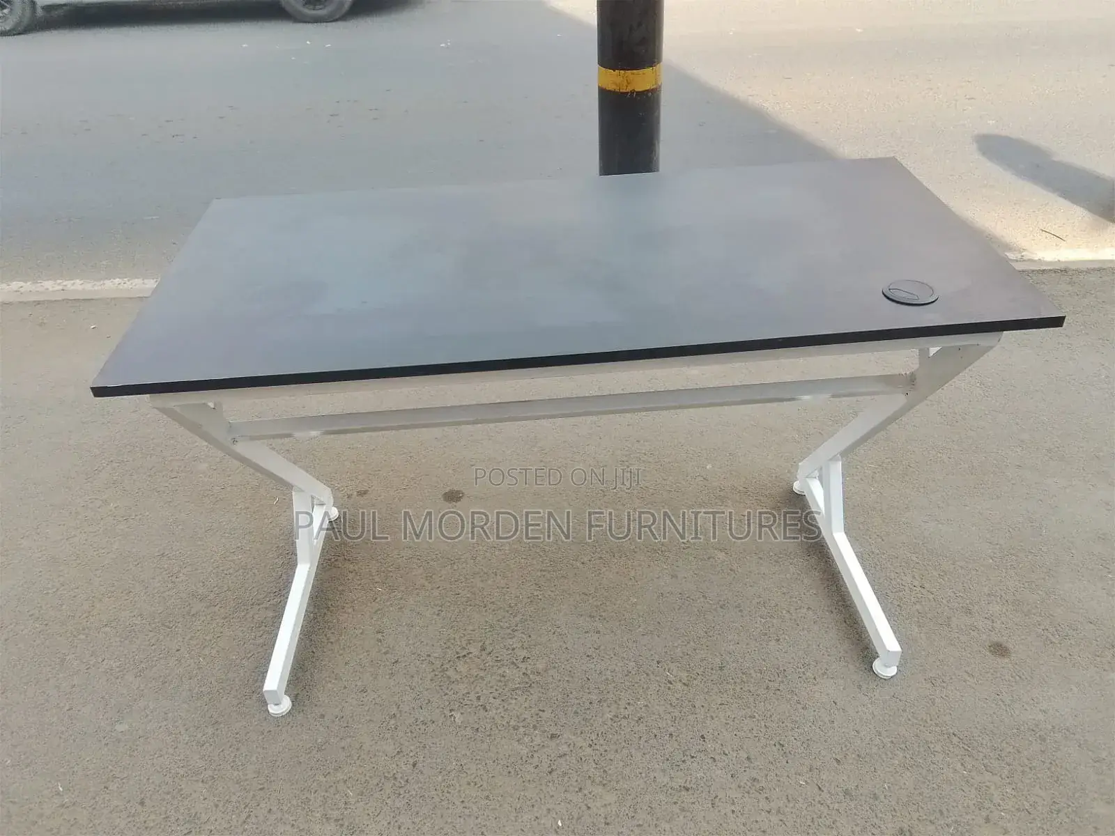 Home Office Z Shape Metal Table 1.2m