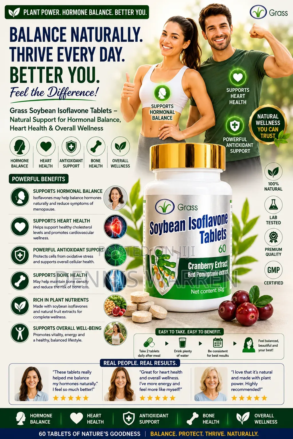 Soybean Tablets Supplement