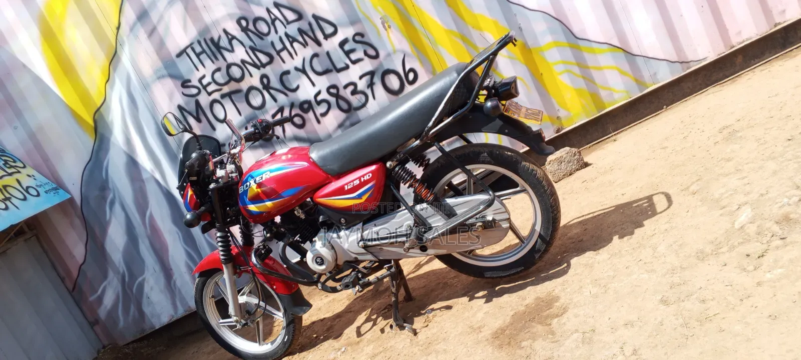 Bajaj Boxer 125 2025 Red