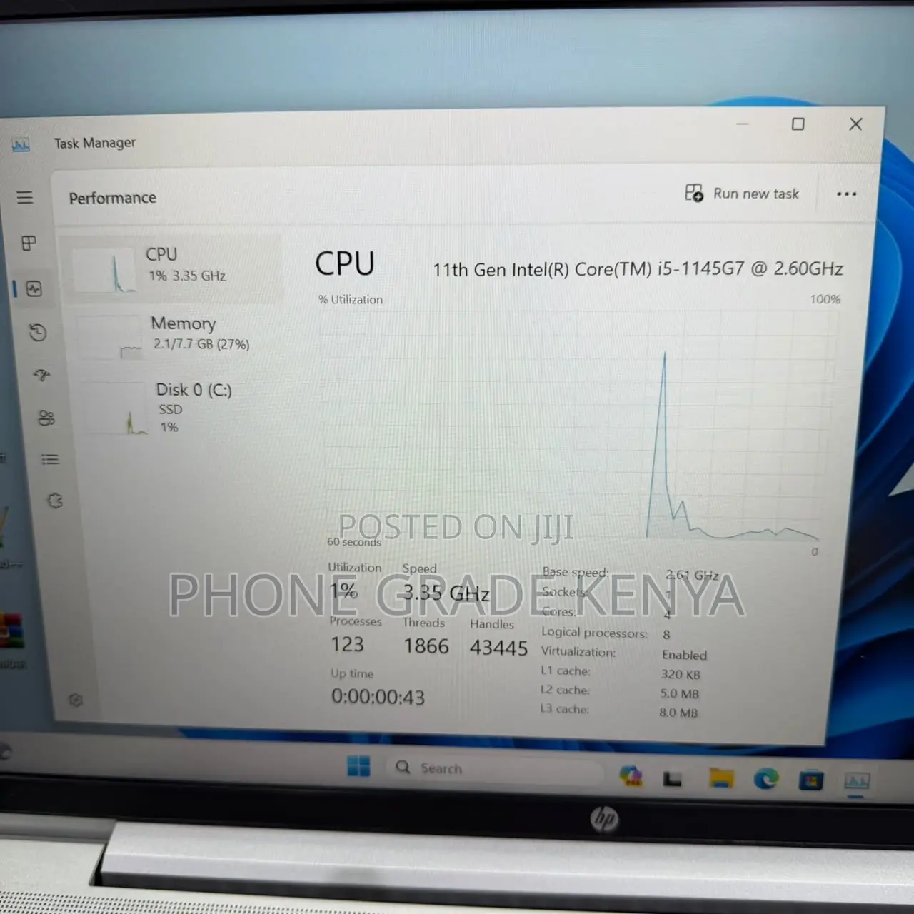 Laptop HP ProBook 640 G8 8GB Intel Core i5 SSD 256GB