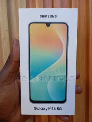 New Samsung Galaxy M36 5G 128 GB Black