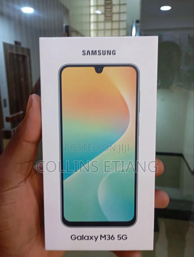 New Samsung Galaxy M36 5G 128 GB Black - thumbnail 3