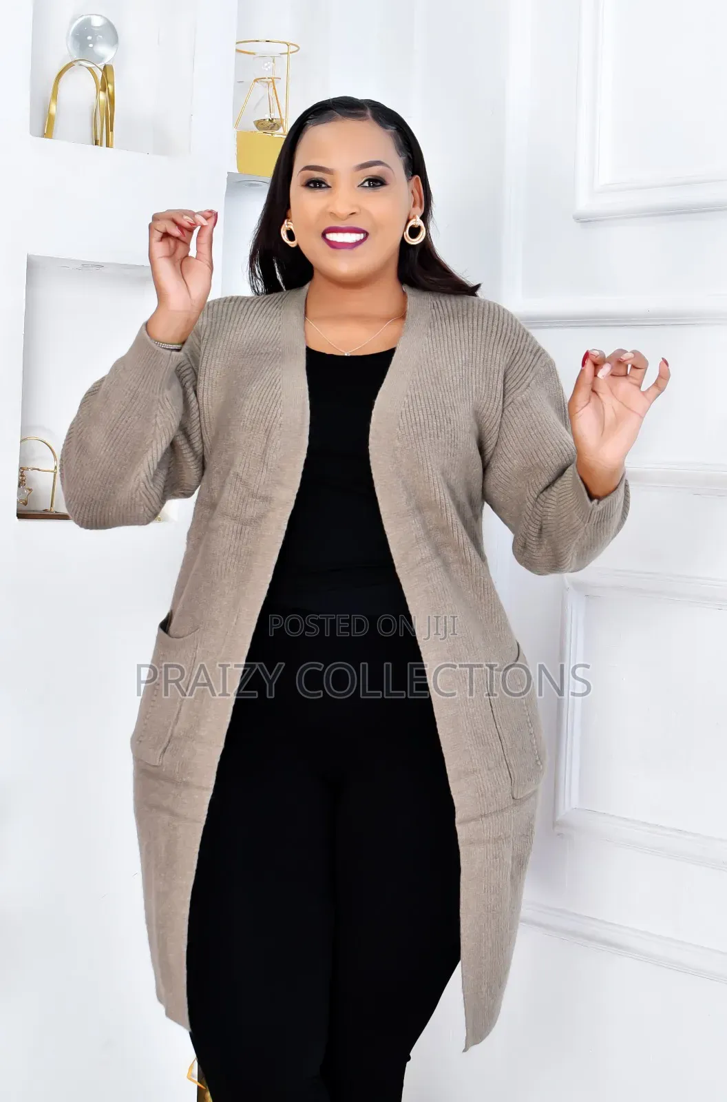 High Quality Ladies' Sweater -Without Buttons