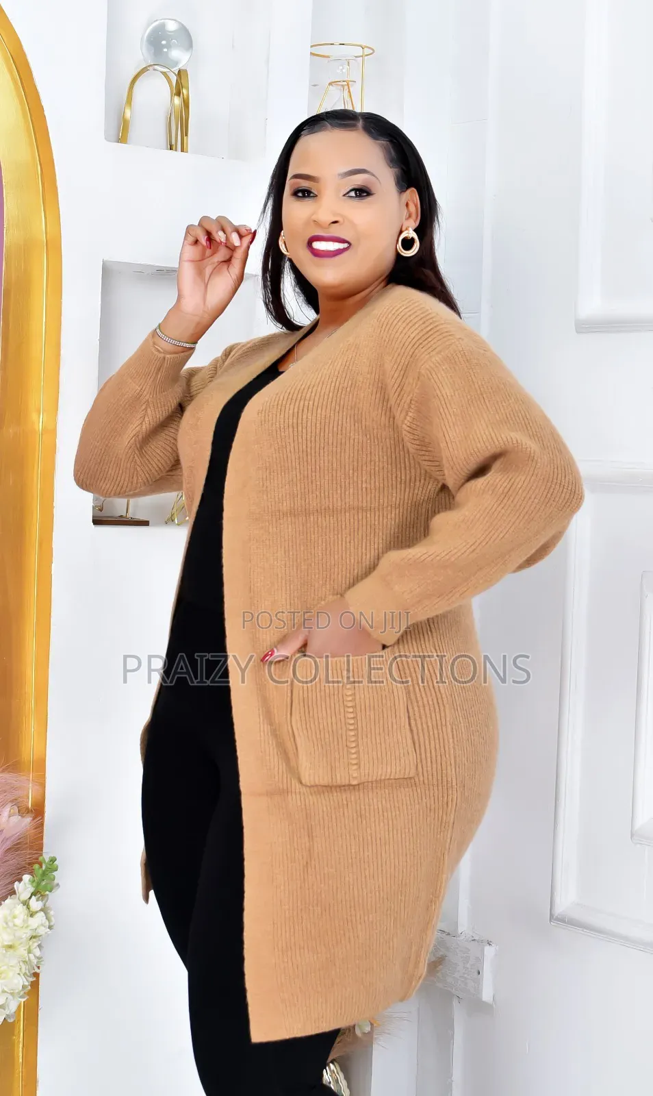 High Quality Ladies' Sweater -Without Buttons