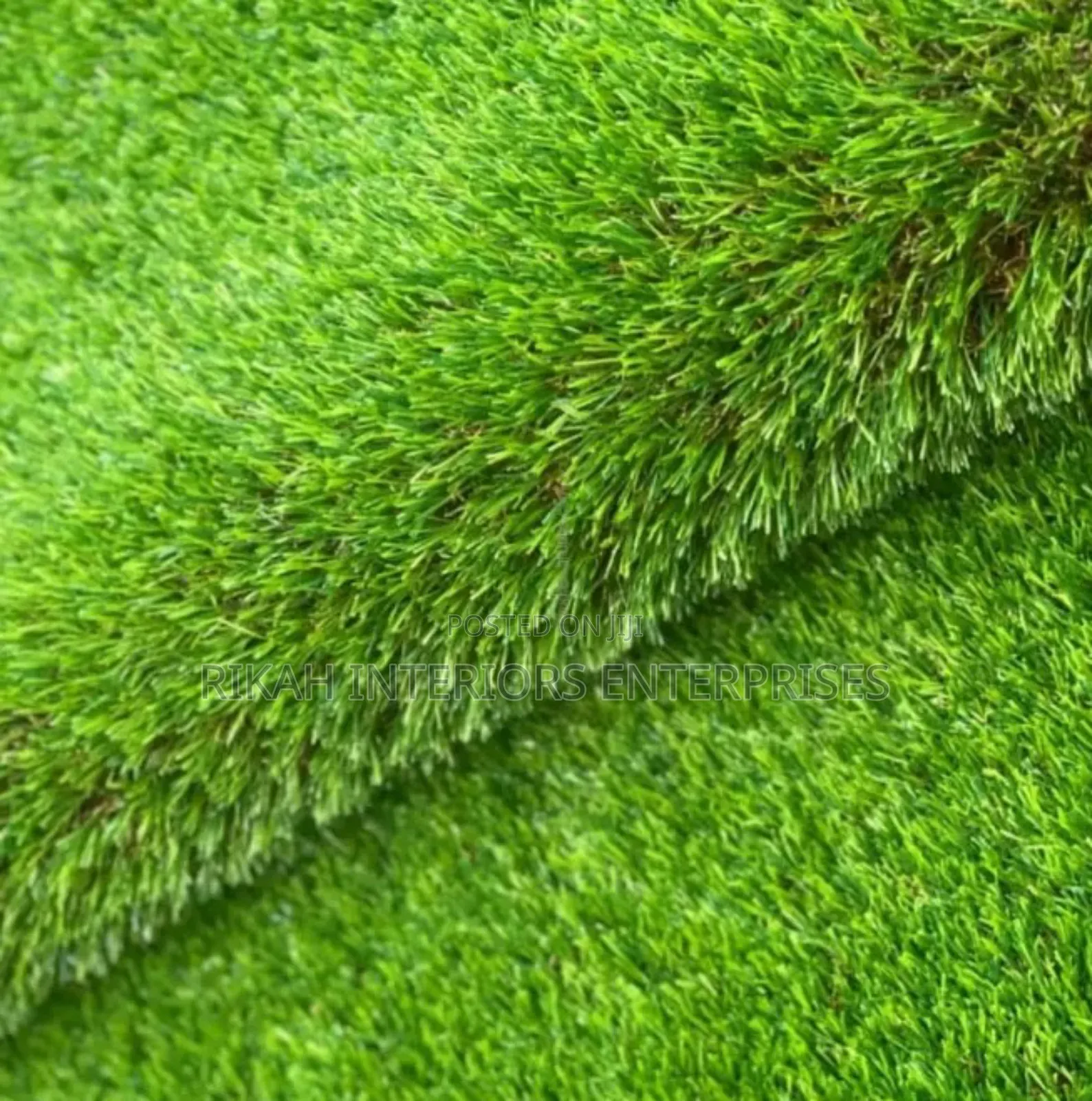 Waterproof Artificial Grass Carpets Environmental Friendly Grass Green