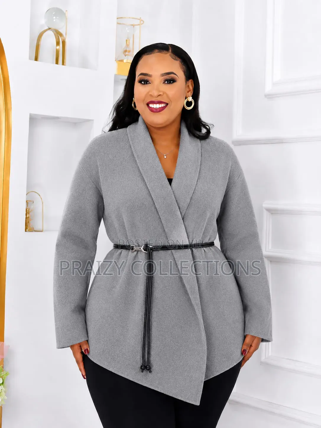 Stylish and Beautiful Free Size Cardigan With Belt