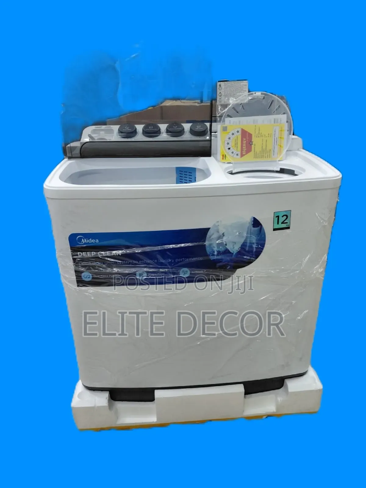 Midea 14kg Twin Tub Semi-Automatic Washing Machine