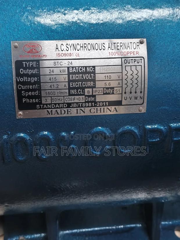 3phase Alternator 30kva - thumbnail 3