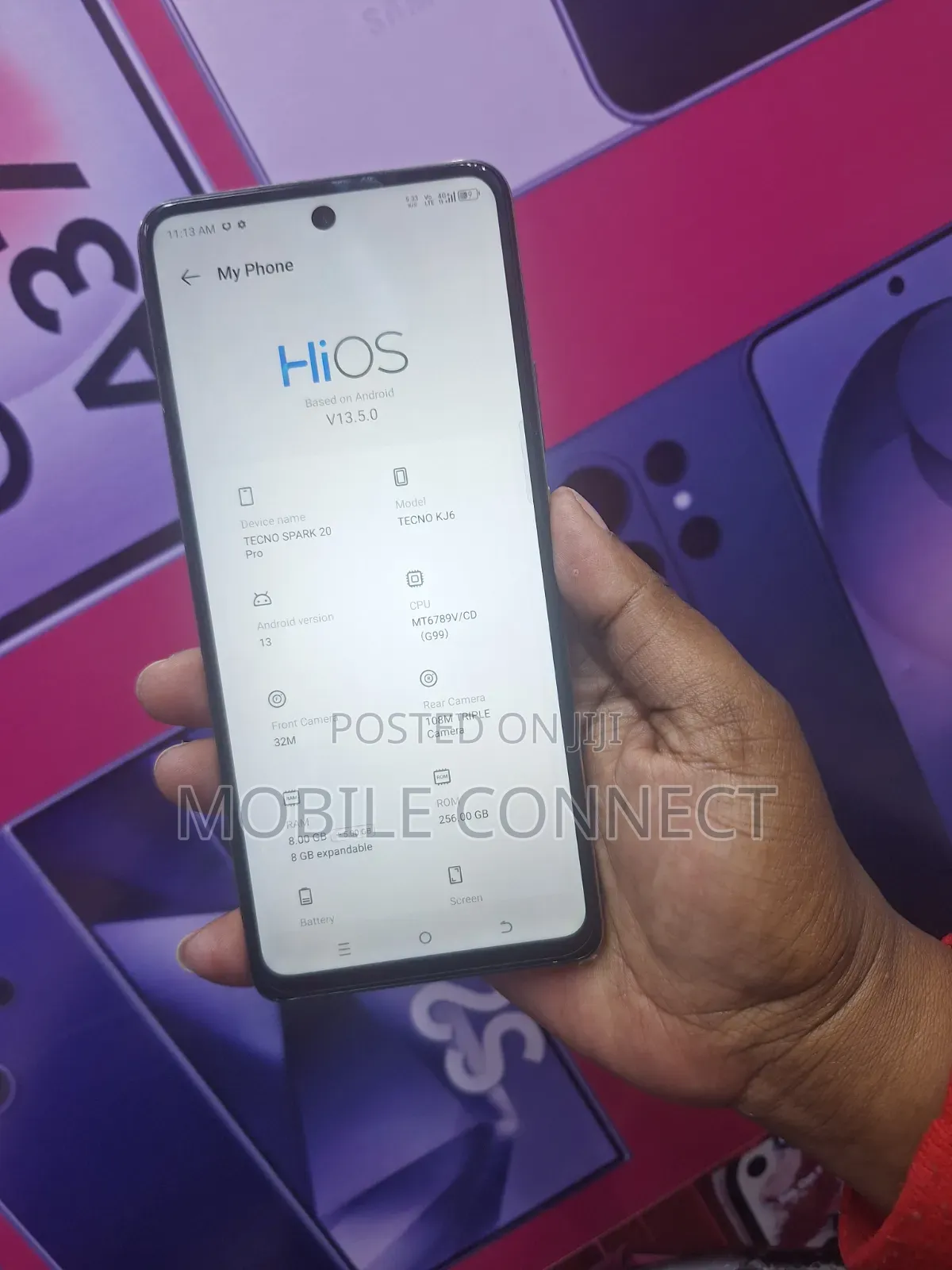 Tecno Spark 20 Pro 256 GB Gold